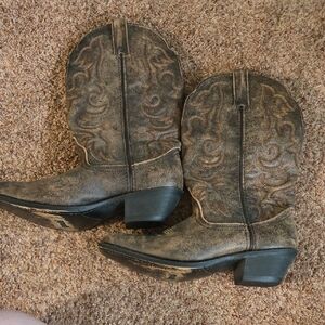 Laredo Leopard Print Western Boots